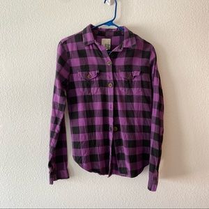 Purple flannel